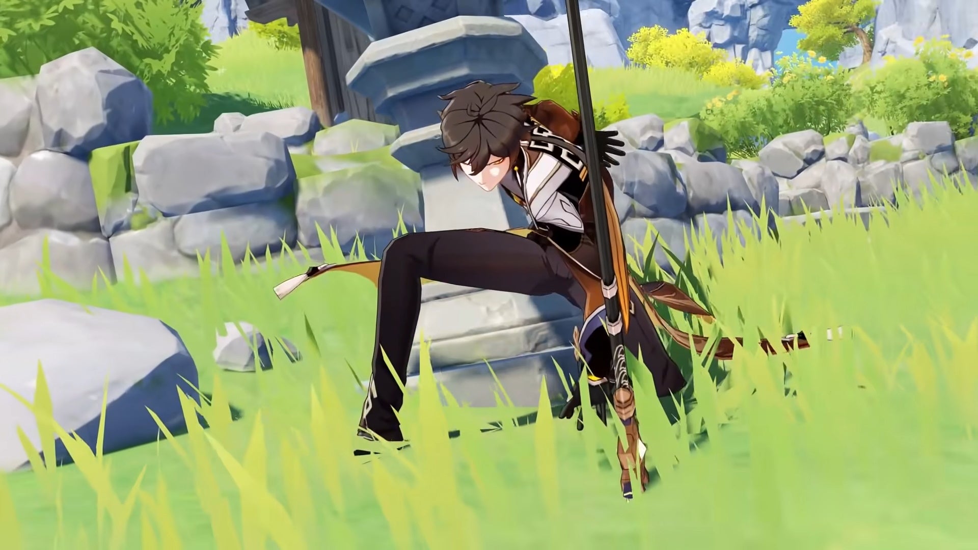 Genshin Impact Zhongli best build and Talent, Ascension materials